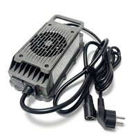 Chargeur LiFePO4 optimisé 58,4 V 18 A LNLEE, source d'alimentation haute performance pour chariot de golf 48 V 16S et camping-car
