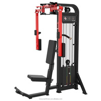 MMD OEM Appareil de fitness professionnel en acier pour exercices de pectoraux assis, de jambes et de développement des deltoides, nouveau design, pour usage commercial
