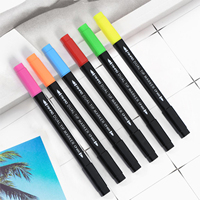 Touchfive — stylo marqueur à double pointe et mine Fine, Pack de 12/24/36 couleurs, marqueurs artistiques