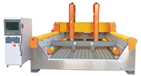 Machine de gravure sur pierre JK-1525, routeur de fraisage CNC, moteur PLC à noyau de roulement de 5,5 kW, coupe de marbre, de granit, de carreaux, de baignoire