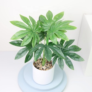 Plante verte artificielle plante en pot décoration intérieure usine gros paradis oiseau <span class=keywords><strong>Canna</strong></span> ornements aménagement paysager plante en pot - Product Image 1
