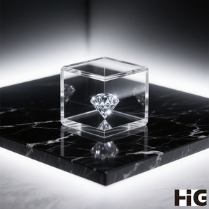 Nhà máy bán hàng trực tiếp. Kích thước tùy chỉnh hộp <span class=keywords><strong>Acrylic</strong></span> trong suốt. Hộp nhỏ vuông. Hộp bảo vệ chống bụi. - Product Image 2