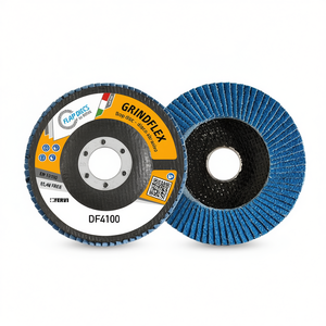 Disque à lamelles Fervi Grindflex 125 mm, disque abrasif sans fer pour ponçage du métal - Product Image 1