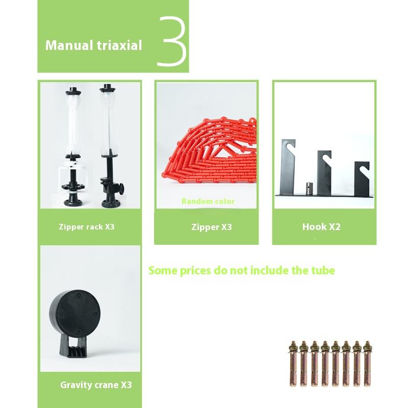 Tiré à la main 3 axes + Noir