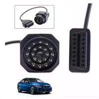 Cable Adaptador de Extensión ELM327 OBD2 de 16 Pines a 20 Pines, 12V, Alta Calidad para Autos