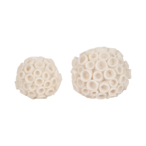 Ornamento Decorativo in Resina a Forma di Sfera di Corallo per Casa, Bagno, Ufficio, Cucina, Tavolo, Decorazione Texturizzata - Product Image 6