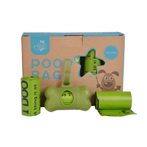 Beste Haustierzubehör kundenspezifisch 100% zertifiziert heim kompostierbar Astmd6400 & En13432 konforme Hunde-Kotbeutel - Product Image 3