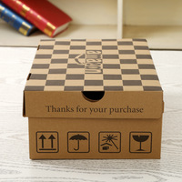 Fabricant de boîtes en papier, boîte en carton ondulé écologique, boîte d'emballage pour chaussures personnalisée imprimée