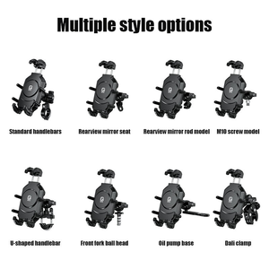 Soporte Universal para Teléfono de Bicicleta Kewig ODM, Amortiguador de Impactos, Impermeable y con Rotación de 360 Grados °   Soporte Giratorio de Aleación de Aluminio para Teléfono Móvil para Montar en Bicicleta - Product Image 5