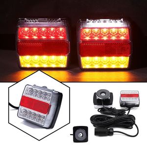 Nuevo Kit de Luces Traseras Magnéticas de 16 LED con Indicador de Matrícula Doble y Luces de Advertencia para <span class=keywords><strong>Remolque</strong></span> GO - Product Image 2