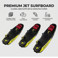 Nouvelle Arrivée 2026 JetFly JF-ADV Planche de Surf à Essence en Fibre de Carbone Personnalisable 110CC 62KM/H Système EFI Surf Longue Distance Unisexe