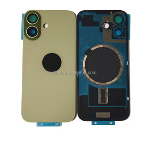 Vetro Posteriore di Ricambio <span class=keywords><strong>con</strong></span> Cornice Metallica Magnetica e Lente Fotocamera per <span class=keywords><strong>iPhone</strong></span> 17, Copertura <span class=keywords><strong>Batteria</strong></span> Aftermarket - Product Image 5