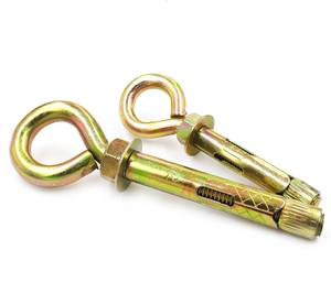 Tornillo de <span class=keywords><strong>ojo</strong></span> M6M8M10--M12 para colgar lámparas colgantes, gancho, anillo de suspensión, correa de hierro, expansión - Product Image 3