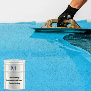 Pressure Resistant <strong>Epoxy</strong> Colored Sand <strong>Floor</strong> Self-Leveling Liquid Marble <strong>Coating</strong> Grinding Stone Waterproof Anti-Dust - Product Image 5