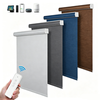Stores enrouleurs électriques intelligents sans fil motorisés à batterie pour fenêtres, de la marque Win Battery Motor Electronic