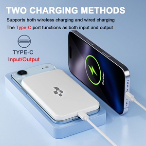 Nouvelle batterie externe magnétique sans fil <span class=keywords><strong>2026</strong></span> la plus vendue, charge rapide PD22.5W, haute capacité 5000mAh, mini portable, idéale pour un cadeau - Product Image 3