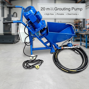 Pompe à injection de 25 bars, machine de pulvérisation mobile pour bâtiments, débit précis de 5 litres par minute, mélangeur de béton - Product Image 1