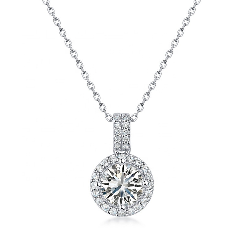 OEM Fashion 925 Silver Moissanite Diamond