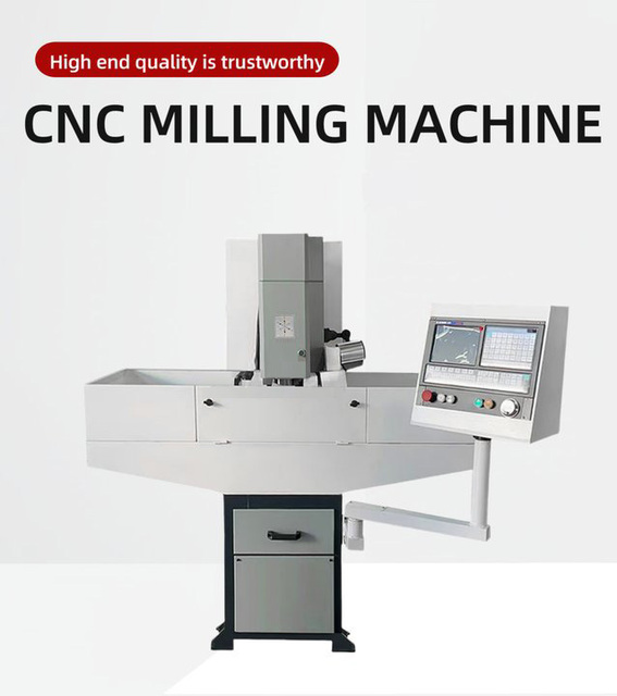 Mini CNC Milling Machine XK7124 Workshop CNC Mill for Mold Machining