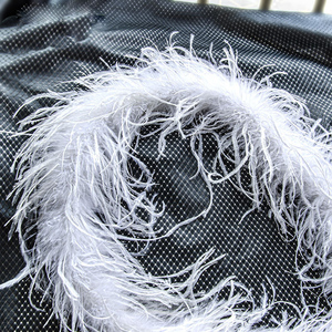 Boa <span class=keywords><strong>de</strong></span> plumas <span class=keywords><strong>de</strong></span> avestruz <span class=keywords><strong>de</strong></span> moda lujosa, embellecedor <span class=keywords><strong>de</strong></span> dos yardas, una pieza, precio <span class=keywords><strong>de</strong></span> fábrica personalizado, patrón teñido - Product Image 2