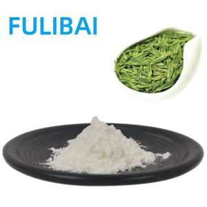 L-Théanine en poudre blanche pure à 99 % de haute qualité, ingrédient de complément alimentaire, CAS 3081-61-6, marque FULIBAI - Product Image 1