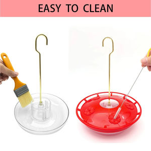 Comedero para Pájaros Suspendido de Plástico con Fuente de Agua para Uso en Exteriores, Fácil de Limpiar y Rellenar - Product Image 3