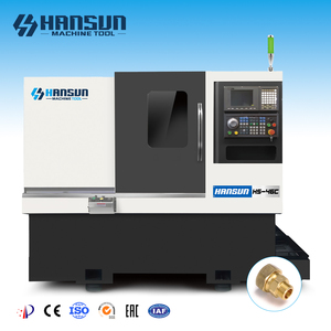 เครื่องกลึงซีเอ็นซีอัตโนมัติแบบ HS-46C มีความแม่นยำสูง2แกนแนวนอนเตียงเอียงเครื่องจักรแบบแกนเดี่ยวขนาดกลาง6 - Product Image 2