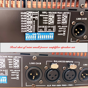 FP-10000Q Amplificateur audio professionnel pour la maison Vidéo et éclairage de la scène arrière pure à quatre canaux haute puissance - Product Image 6