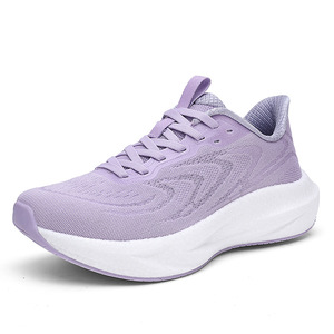 Lace-Up Mesh Sneakers Round Toe White Orange Breathable Sporty Style All Seasons Rubber Outsole EVA Midsole wholesale - Product Image 4