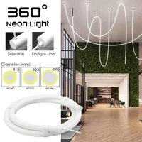 360 degrés rond LED néon Flex 22MM avec haute qualité 3 ans de garantie CE ROHS 3000K 4000K 6000K RGB