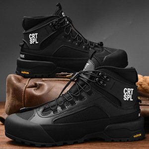 Chaussures de sécurité de haute qualité, résistantes à l'usure, antidérapantes, confortables et polyvalentes, adaptées à la randonnée, au tout-terrain et à l'alpinisme - Product Image 4