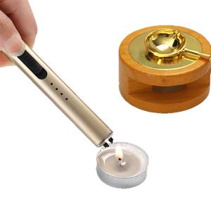 Encendedor Electrónico de Pulso, 17cm, de Aluminio, Recargable por USB, para Velas y Sellado de Cera - Product Image 3