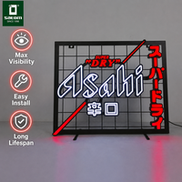 Logotipo de neón japonés Suministros de letrero de neón LED de Japón