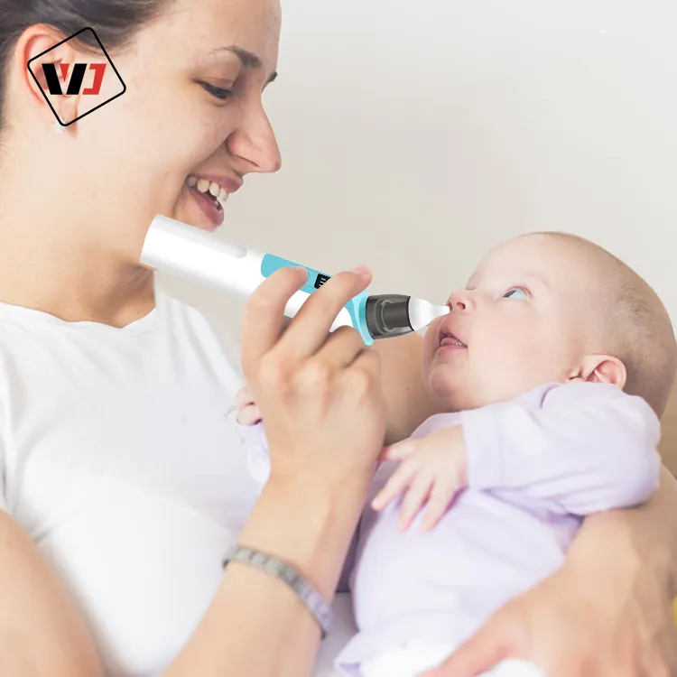 Aspirador nasal elétrico de bebês, alta qualidade, 6 velocidades, livre escolha, recarregável, usb, crianças, aspirador nasal