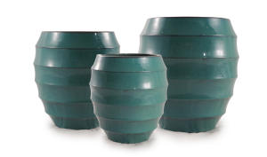 Pot en céramique personnalisé pour restaurant, style rustique, respirant, pour intérieur, extérieur, patio - Product Image 2