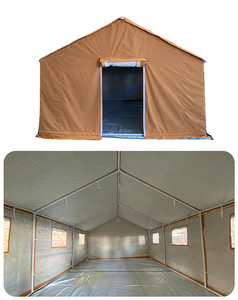 Katastrophenhilfe-Rahmenzelt Robustes Notunterkunftszelt Outdoor-Rettungszelt Wasserdichtes Großes Temporäres Schutzdach für Humanitäre Zwecke - Product Image 6