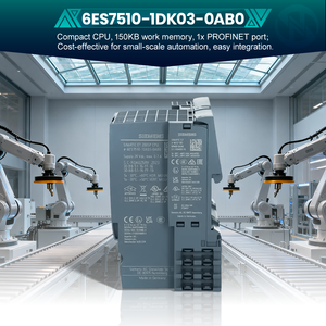 Módulo de CPU PLC SIAMTIC S7-1500 6ES7510-1DK03-0AB0 Unidad Central de Procesamiento para SIMATIC ET 200SP - Product Image 1