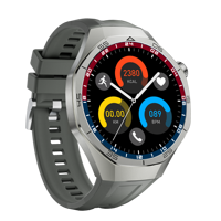 Montre connectée avec écran HD de 1,52 pouce, surveillance de la fréquence cardiaque, de la pression artérielle et de l'oxygène, réponse aux appels, GPS, 5G, étanche IP68