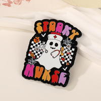 Dessin animé Halloween série bricolage article mignon acrylique broche Badge porte-bobine pour bijoux et autres accessoires sac personnalisé