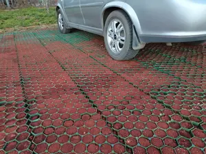 Pasokan Pabrik Plastik Grass Grid Pavers Rumput Pavers untuk Parkir Mobil