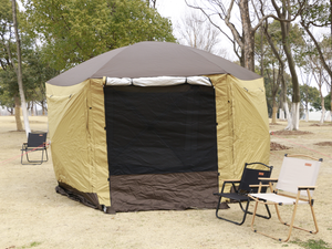 Tente de fête portable de luxe en tissu Oxford, <span class=keywords><strong>yourte</strong></span> mongole pour 8 à 12 personnes, grande tente de camping familiale - Product Image 2