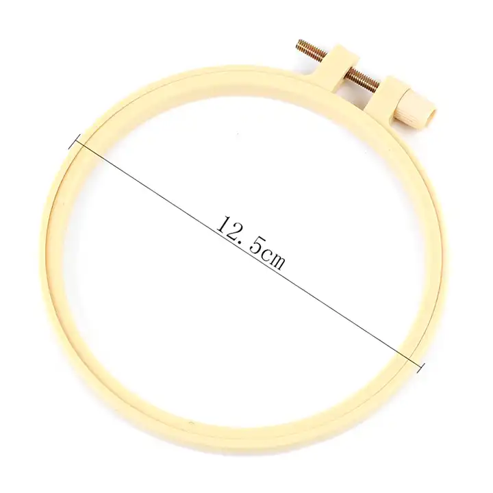 wholesale embroidery hoops plastic circle cross