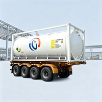 Tanque ISO de Transporte de Dióxido de Carbono de Grado Alimenticio con 21000 Litros de Aislamiento al Vacío, 2.2MPa, Certificado por USDOT, IMDG, ADR y RID