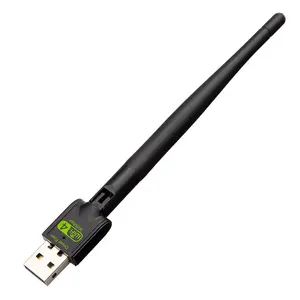 2.4G 와이파이 안테나 미니 무선 USB WIFI 어댑터 무료 드라이버 300Mbps 동글 무선 네트워크 동글 데스크탑 노트북 수신기