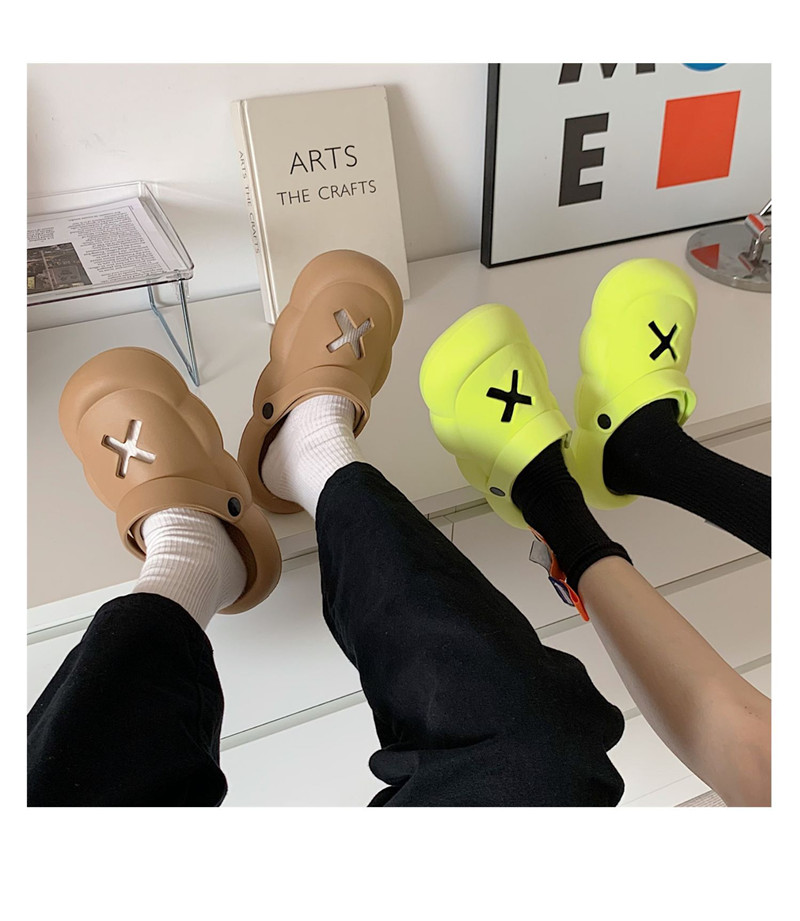 Soft Women Man Slippers Summer Beach Slides Non-Slip Cute Couple Outdoor EVA Slipper