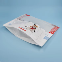 Sacs d'emballage refermables personnalisés mats pour aliments pour chats et chiens