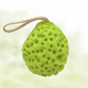 Balle <span class=keywords><strong>de</strong></span> bain nid d'abeille, fleur <span class=keywords><strong>de</strong></span> bain en <span class=keywords><strong>coton</strong></span>, balle <span class=keywords><strong>de</strong></span> bain douce et non-dispersable pour la maison, pour le gommage et la mousse - Product Image 5