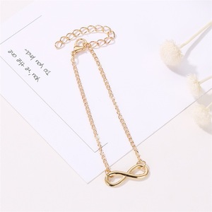 Mode Or Argent Plaqué Charme <span class=keywords><strong>Infini</strong></span> Symbole <span class=keywords><strong>Bracelet</strong></span> Bijoux pour Femmes - Product Image 6