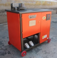 Machine à cintrer les barres d'acier/équerres de fer à béton semi-automatique pour la construction, cintreuse spirale circulaire pour fer à béton, machine à cintrer le fer