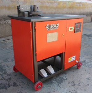 Máquina semiautomática para doblar estribos de <span class=keywords><strong>acero</strong></span>/ferrocemento, dobladora de aros circulares en espiral para construcción, máquina dobladora de hierro - Product Image 2